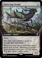 Magic the Gathering Card - Skittering Cicada - MTG Circle