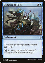 Magic the Gathering Card - Dampening Pulse - MTG Circle