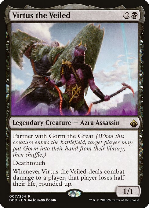 Magic the Gathering Card - Virtus the Veiled - MTG Circle