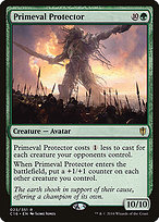 Magic the Gathering Card - Primeval Protector - MTG Circle