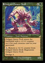 Magic the Gathering Card - Golgari Grave-Troll - MTG Circle