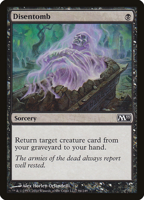 Magic the Gathering Card - Disentomb - MTG Circle