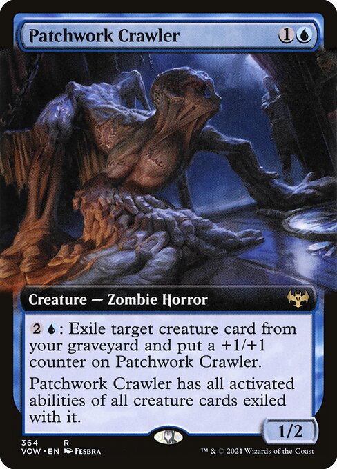 Magic the Gathering Card - Patchwork Crawler - MTG Circle