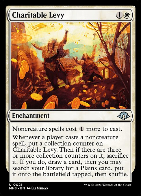 Magic the Gathering Card - Charitable Levy - MTG Circle