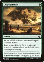 Magic the Gathering Card - Crop Rotation - MTG Circle