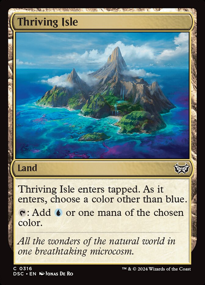 Magic the Gathering Card - Thriving Isle - MTG Circle