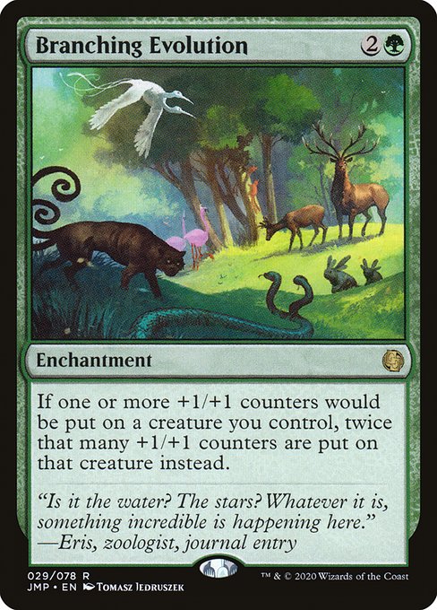 Magic the Gathering Card - Branching Evolution - MTG Circle