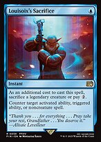 Magic the Gathering Card - Louisoix's Sacrifice - MTG Circle