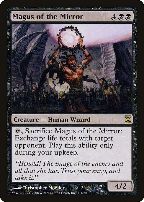 Magic the Gathering Card - Magus of the Mirror - MTG Circle