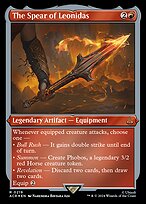 Magic the Gathering Card - The Spear of Leonidas - MTG Circle