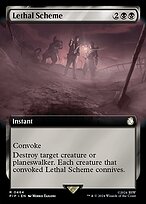 Magic the Gathering Card - Lethal Scheme - MTG Circle