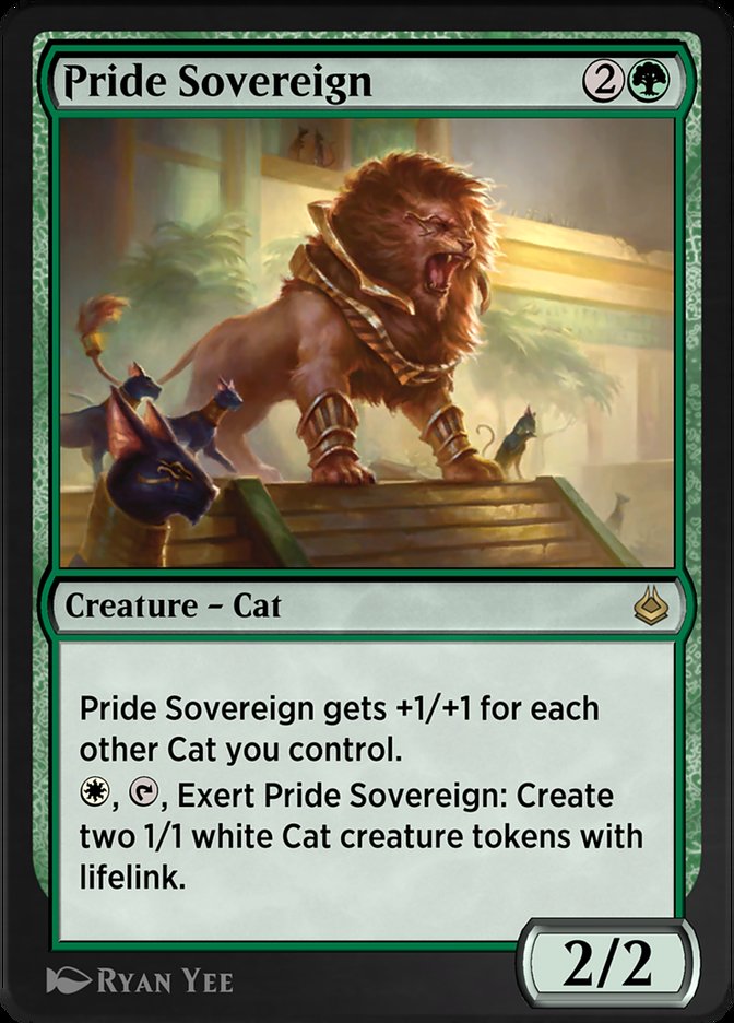 Magic the Gathering Card - Pride Sovereign - MTG Circle