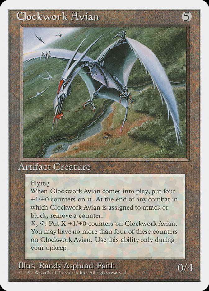 Magic the Gathering Card - Clockwork Avian - MTG Circle