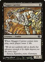 Magic the Gathering Card - Maggot Carrier - MTG Circle