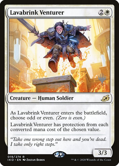 Magic the Gathering Card - Lavabrink Venturer - MTG Circle