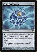 Magic the Gathering Card - Aether Spellbomb - MTG Circle