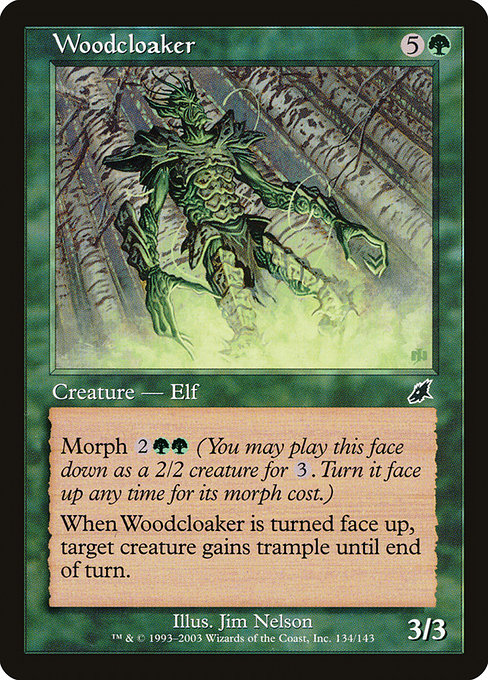 Magic the Gathering Card - Woodcloaker - MTG Circle