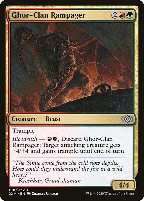 Magic the Gathering Card - Ghor-Clan Rampager - MTG Circle