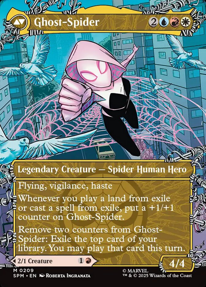 Magic the Gathering Card - Ghost-Spider - MTG Circle