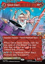 Magic the Gathering Card - Gwen Stacy // Ghost-Spider - MTG Circle