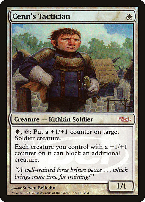 Magic the Gathering Card - Cenn's Tactician - MTG Circle