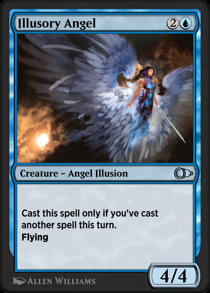 Magic the Gathering Card - Illusory Angel - MTG Circle