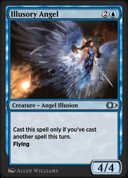 Magic the Gathering Card - Illusory Angel - MTG Circle