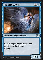 Magic the Gathering Card - Illusory Angel - MTG Circle