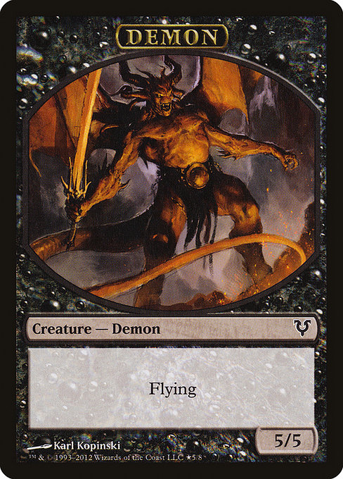 Magic the Gathering Card - Demon - MTG Circle