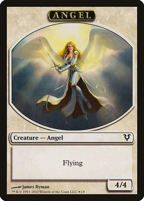 Magic the Gathering Card - Angel - MTG Circle