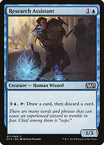 Magic the Gathering Card - Research Assistant - MTG Circle