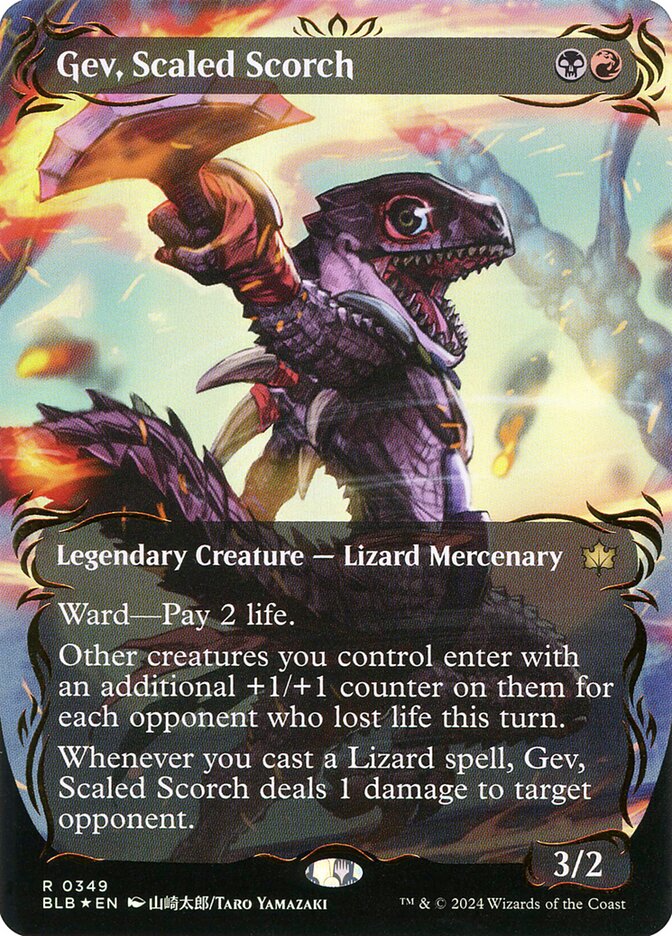 Magic the Gathering Card - Gev, Scaled Scorch - MTG Circle