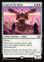 Magic the Gathering Card - Angel of the Ruins - MTG Circle