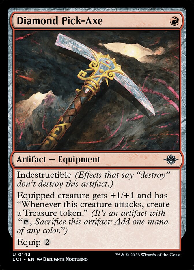 Magic the Gathering Card - Diamond Pick-Axe - MTG Circle