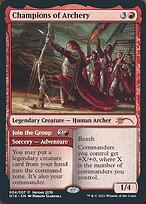 Magic the Gathering Card - Champions of Archery // Join the Group - MTG Circle