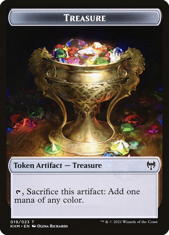 Magic the Gathering Card - Treasure - MTG Circle
