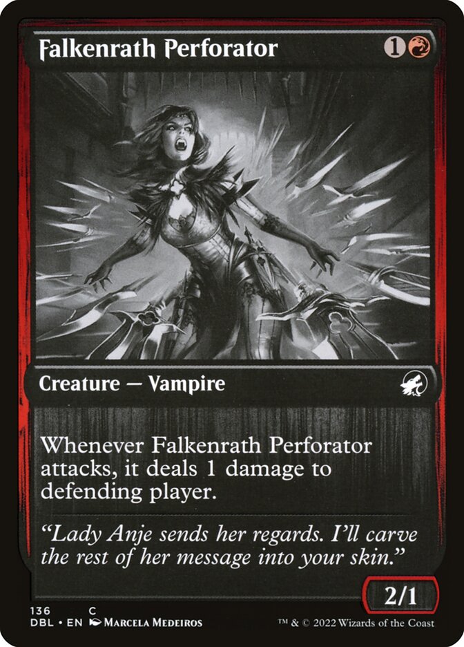 Magic the Gathering Card - Falkenrath Perforator - MTG Circle