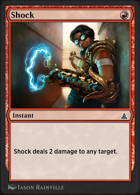 Magic the Gathering Card - Shock - MTG Circle