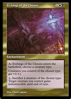 Magic the Gathering Card - Etchings of the Chosen - MTG Circle