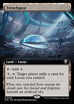 Magic the Gathering Card - Trenchpost - MTG Circle