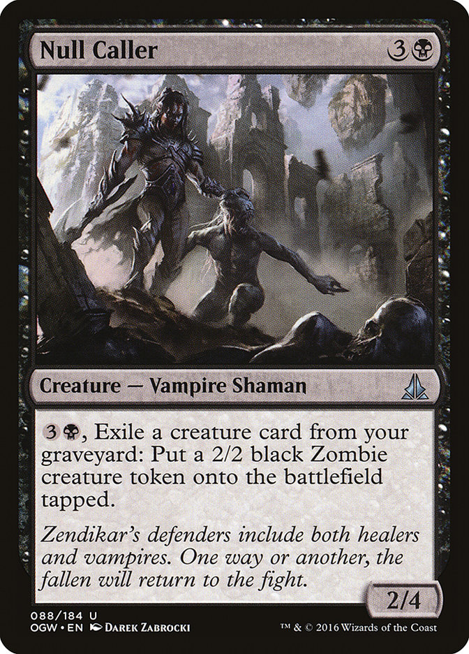 Magic the Gathering Card - Null Caller - MTG Circle