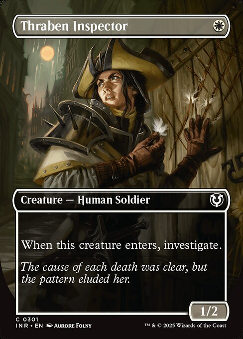 Magic the Gathering Card - Thraben Inspector - MTG Circle