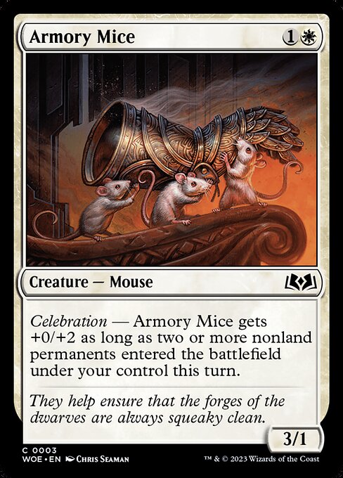 Magic the Gathering Card - Armory Mice - MTG Circle