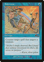 Magic the Gathering Card - Intervene - MTG Circle