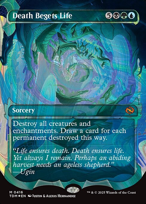 Magic the Gathering Card - Death Begets Life - MTG Circle