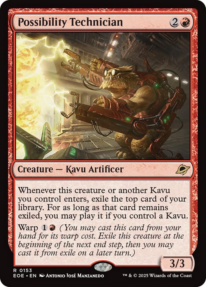 Magic the Gathering Card - Possibility Technician - MTG Circle