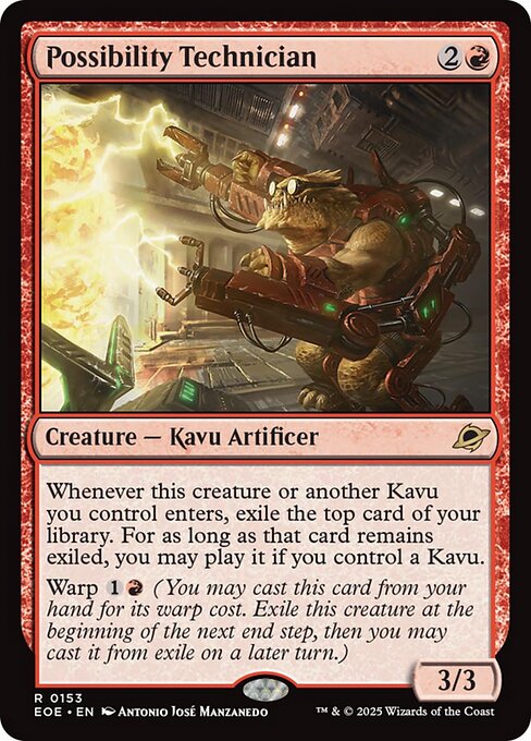 Magic the Gathering Card - Possibility Technician - MTG Circle