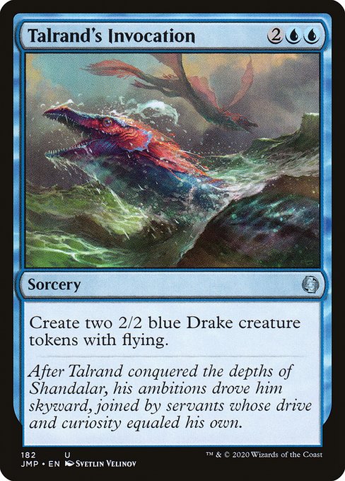 Magic the Gathering Card - Talrand's Invocation - MTG Circle