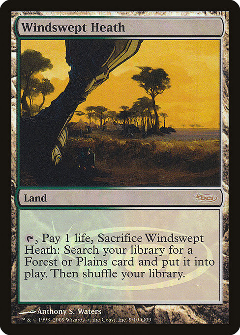 Magic the Gathering Card - Windswept Heath - MTG Circle