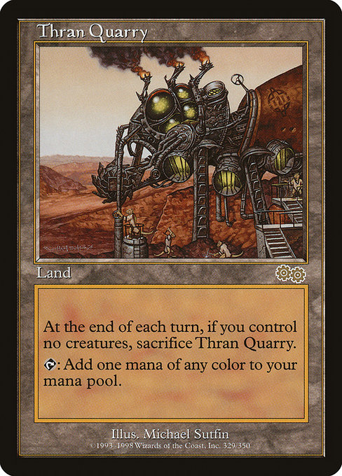 Magic the Gathering Card - Thran Quarry - MTG Circle